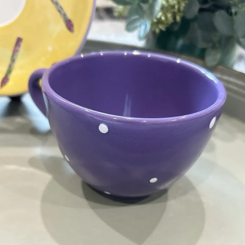 Bois D'Arc Tutti Fruitti by Essex Collection 4 Place Cup & Saucer Set Bundle